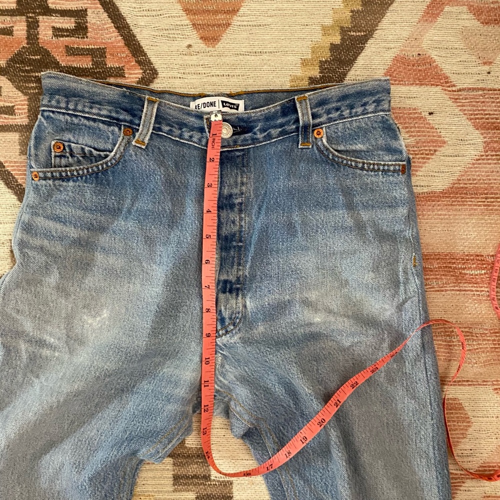 Re/Done Levis High Rise Ankle Crop (Size 26)
